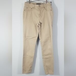 Aeropostale High Waisted Khaki Jeggings. Size 6 Regular.